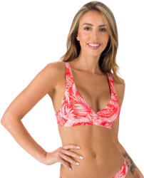Rip Curl Sun Rays Floral Halter fürdőruha felső L vörös