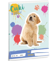 Ars Una Ars Una: Cuki Állatok - Golden retriever sima füzet A/5 20-32 (53614957)