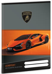 Ars Una Ars Una: Narancssárga Lamborghini mintás leckefüzet 38 lapos A/5 (50844463) - jatekshop