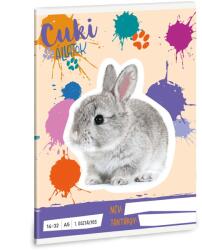 Ars Una Ars Una: Cuki Állatok - Nyuszi A/5 1. osztályos vonalas füzet 14-32 (53584977) - jatekshop