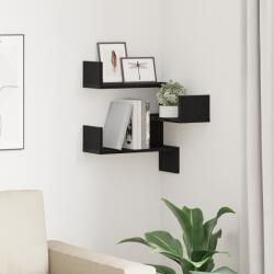 vidaXL Sarka Polc Fekete Tölgy 40x40x49, 5 cm Mérnöki Fa (862652)
