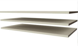 Faktum polc csomag Sienna Cashmere 2/3 osztású szekrényhez 3db