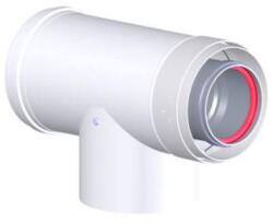 Tricox AAET60C Alu/Alu Ellenőrző T-idom 80/125 (AAET60C)