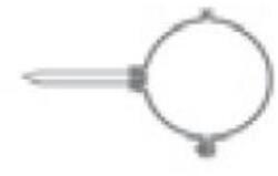 Tricox Tartó bilincs 100mm, TB30 (TB30)