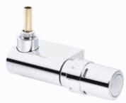 Danfoss DESIGN VHX-Mono, sarok, RTX érzékelővel, króm (013G4385)