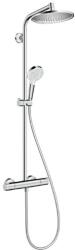 Hansgrohe Crometta E 240 1jet Showerpipe EcoSmart, termosztát csapteleppel (27268000)