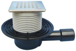 HL HL510N-3120 Padlóösszefolyó DN50/75/110 vízszintes kimenettel, vízbűzzárral