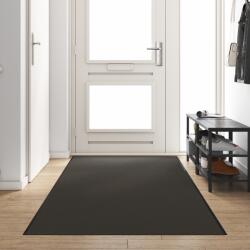 vidaXL Mosható lábtörlő Antracit 120x400 cm (4100724)
