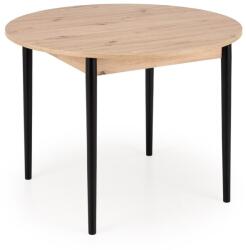  Asztal Houston 1990 (Fekete + Artisan tölgy)