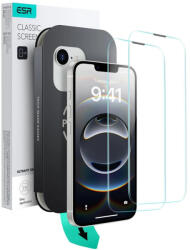 ESR iPhone 13 / 13 Pro / 14 / 16e Kijelzővédő Üvegfólia - ESR UltraFit Tempered Glass x 2 db (WR-192015)