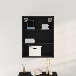 vidaXL Függő Fali Szekrény Fekete tölgy 69.5 x 32.5 x 90 cm (862794)