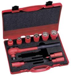 Intercable Tools Alap racsnis kulcs készlet, 1000V szigetelt, 1/2 (1599005) (1599005)