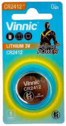 Vinnic CR2412 3V Lithium gombelem (Vinnic-CR2412) - akkuforras
