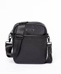 Heavy Tools fekete textil / műbőr férfi válltáska erain black