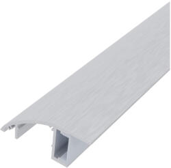 Avide Oldalfali rejtett világításhoz opál búrás alu profil Avide (AVI AAP W 1M S MK)