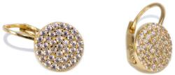 Ékszershop Köves kerek arany fülbevaló (1315905)