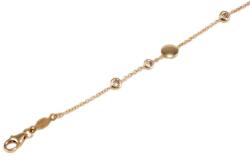 Ékszershop Köves körös anker arany karlánc (1316068)