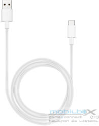 Adatkábel, USB Type-C - USB, 1 méter, Huawei, fehér, gyári