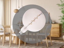 NEDES LED Filament SPIRAL 4W SMOKE - G200 / E27 / 2000K - ZSF116 (ZSF116)