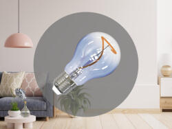 NEDES LED Filament SHAPE 4W BLUE - A60 / E27 / 1800K - ZSF105 (ZSF105)