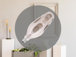 NEDES LED Filament BUMPED 4W SMOKE - BT110 / E27 / 2000K - ZSF122 (ZSF122)