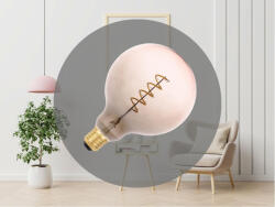 NEDES LED Filament SPIRAL 4W GREY - PINK - G125 / E27 / 2000K - ZSF123 (ZSF123)