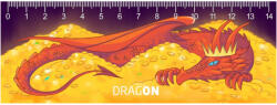  Mapcards 3D vonalzó 14cm, sárkány (MC947)
