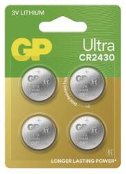 GP Batteries Ultra Lítium gombelem CR2430 4db/bliszter (B32304)