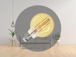 NEDES LED Filament SLIM 4, 5W VINTAGE - G80 / E27 / 1800K - ZFS102 (ZFS102)