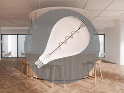 NEDES LED Filament SPIRAL 4W SMOKE - A165 / E27 / 2000K - ZSF114 (ZSF114)