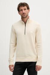 BOSS Orange gyapjúkeverék pulóver könnyű, fekete, 50527585 - bézs XL - answear - 54 990 Ft