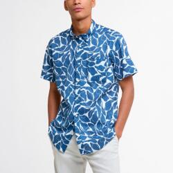 Barbour Spillroad Printed Short-Sleeved Shirt - Dark Denim - L