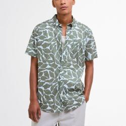 Barbour Spillroad Printed Short-Sleeved Shirt - Light Moss - XL
