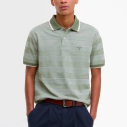 Barbour Branton Striped Polo Shirt - Light Moss - S