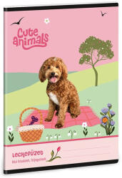 Ars Una Leckefüzet ARS UNA A/5 32 lapos Cute Animals-Doggie (50844586) - papir-bolt