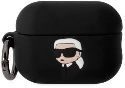 Karl Lagerfeld tok fekete KLAP2RUNIKK Airpods Pro 2 készülékhez - xpro