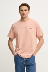 Lacoste pamut póló narancssárga, férfi, sima, TH7318 - narancssárga XXL