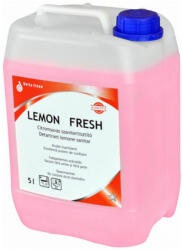 Delta Clean Vízkőoldó - szanitertisztító 5 liter citromsavas Lemon Fresh (42440) - iroda-ellatas