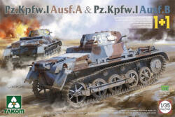 TAKOM Pz. Kpfw. I Ausf. A & Pz. Kpfw. I Ausf. B (1+1) 1: 35 (TAK2145)
