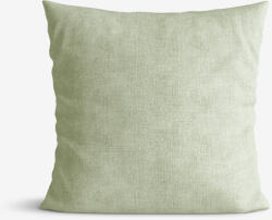 Goldea față de pernă decorativă malaga - verde natural rustic 40 x 40 cm