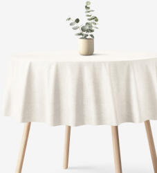 Goldea kör alakú dekoratív terítő malaga - természetes Ø 150 cm