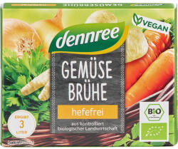 Dennree Cuburi pentru supa de legume, fara drojdie 6 bucati, 60 g