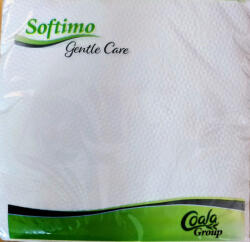 Szalvéta Softimo 1 rtg (34 x 34 cm) [ 45 db/cs ] [28cs/#] Fehér