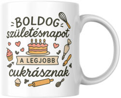 Boldog születésnapot a legjobb cukrásznak bögre (Boldog_szuletesnapot_a_legjobb_cukrasznak_bogre)