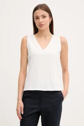 Sisley pamut top fekete - fehér XS