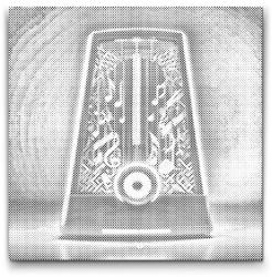  PontPöttyöző - Zenelejátszó Méret: 50x50cm, Keretezés: Kerek kartonlap, Szín: Zöld