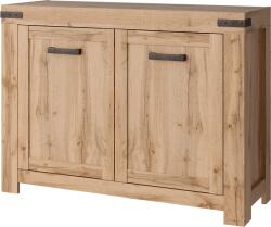 Mobikon Comoda DTD stejar wotan Moratiz 112, 6x40, 1x84 cm (0000352434) Comoda