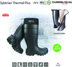 Camminare - Syberian Thermal Plus EVA csizma FEKETE (-70°C) (20160031-47)