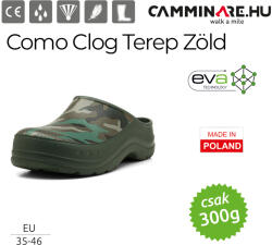 Camminare - Como Clog Terep Zöld - EVA klumpa + talpbetét (2025000001-38)