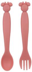 Stor Полипропиленови прибори Stor - Minnie Mouse Shape, 2 броя (13325) - baby